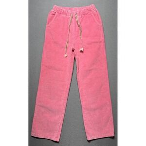 POL Corduroy Pants Womens Sz Small 26x29 Pink Barbie Pull on Straight High Rise